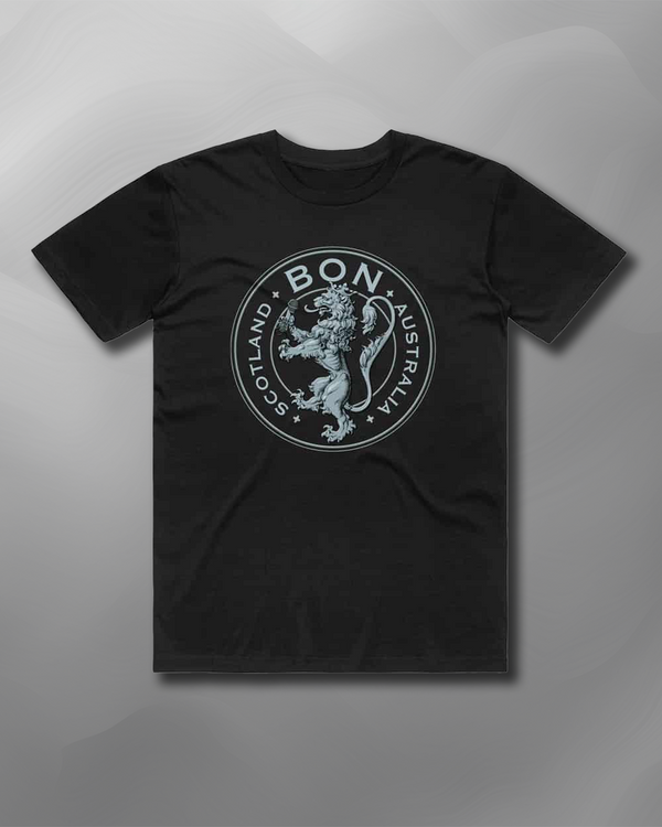 Bon Scott - Crest Logo T-Shirt