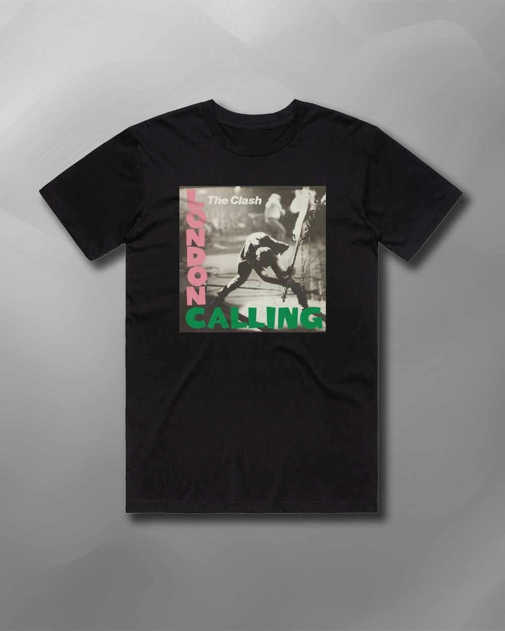 The Clash London Calling Black T Shirt