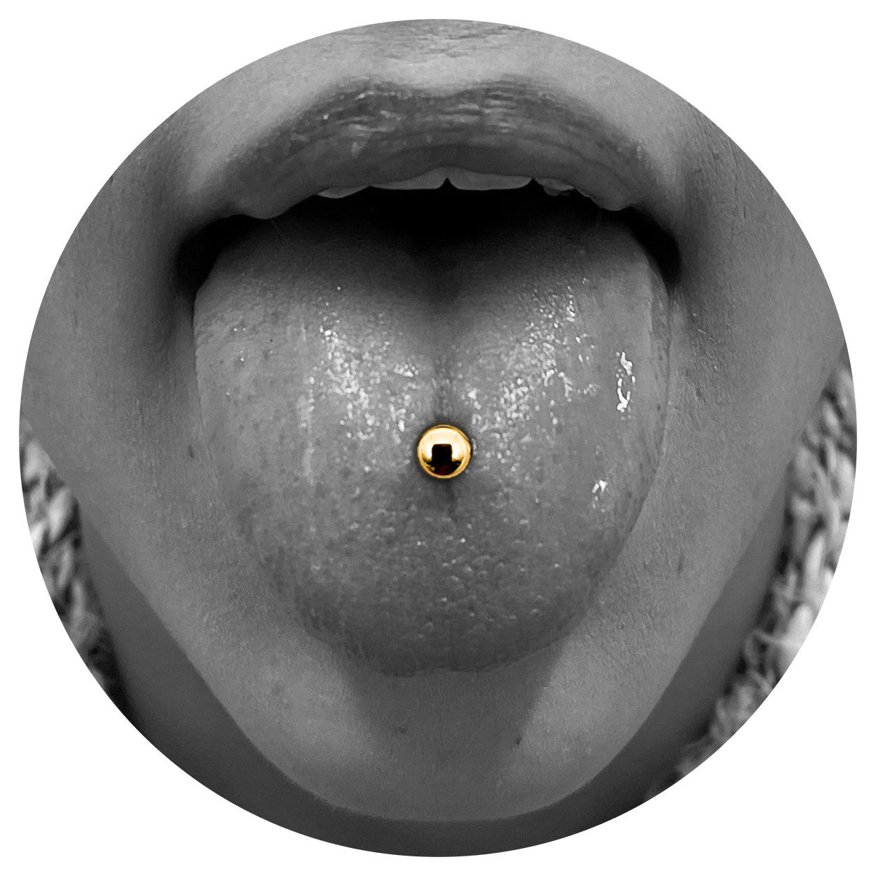 Tongue Piercing Off Ya Tree