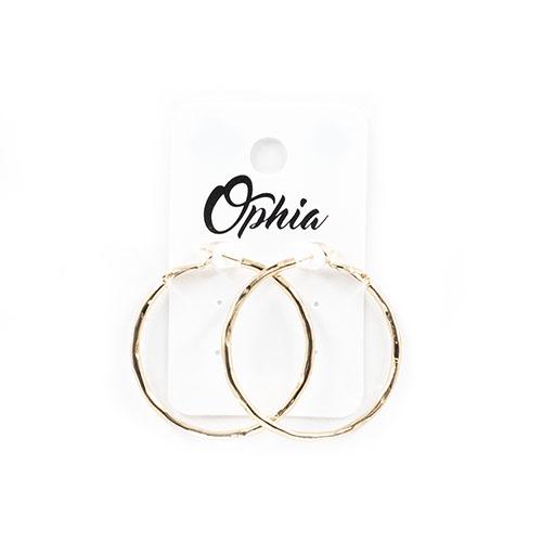 Ophia Gold Hoop Earrings