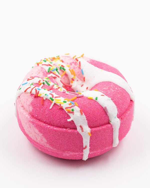 Bath Bomb Donut - Strawberry Shortcake