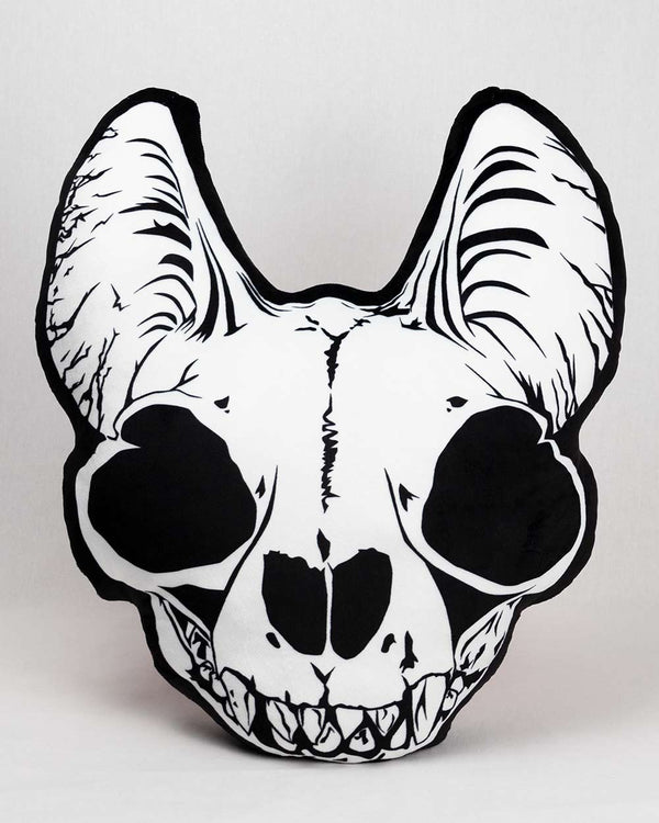Cat Skull Cushion