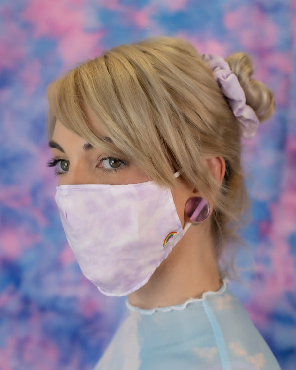 Periwinkle Mask & Scrunchie Pack