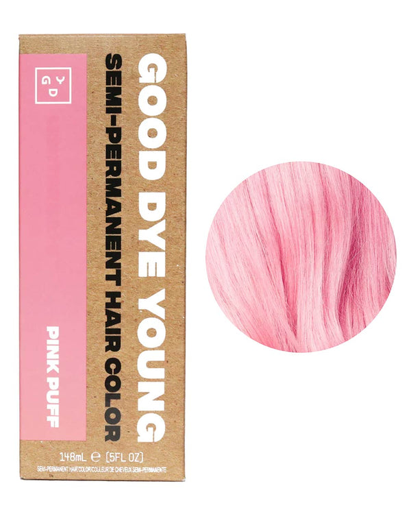 Pink Puff Hair Colour