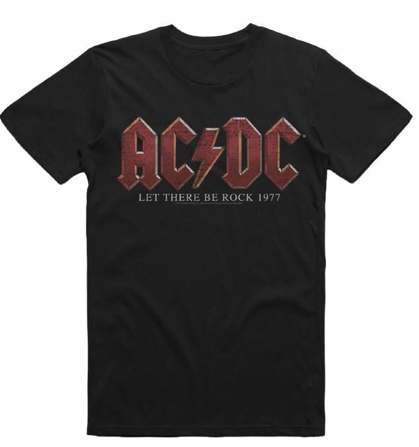 AC/DC - Let There Be Rock - Black T-shirt