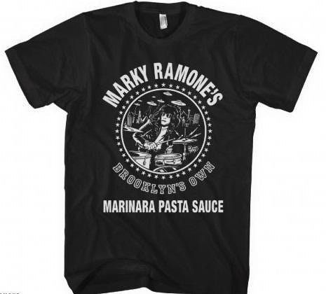 Marky Ramone - Marinara Pasta Sauce - Black T-shirt