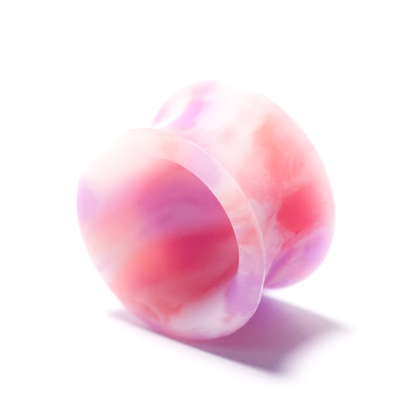 Tie Dye Double Flared Silicone Plug