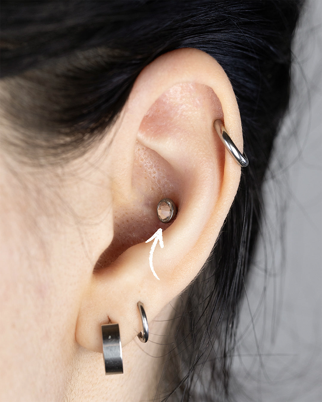 Conch Piercings