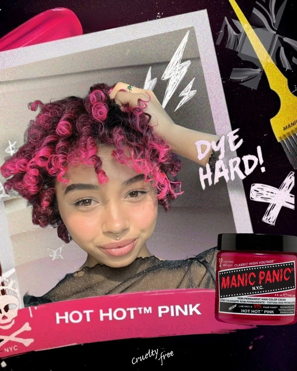 Hot Hot Pink Cream