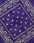 Purple Paisley Bandana