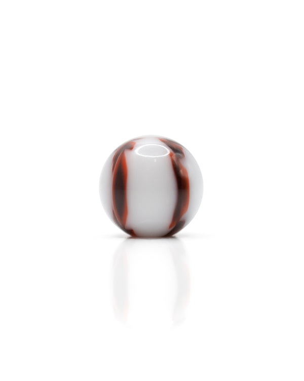 14 Gauge Acrylic Ball - Baseball White 14g