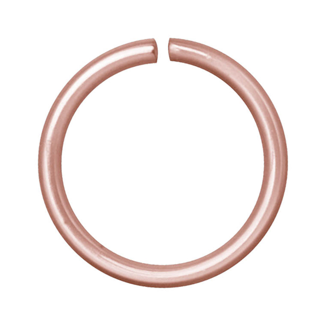Continuous Ring 18 Gauge | 7mm Rose Gold