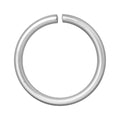 Continuous Ring 18 Gauge | 7mm Silver