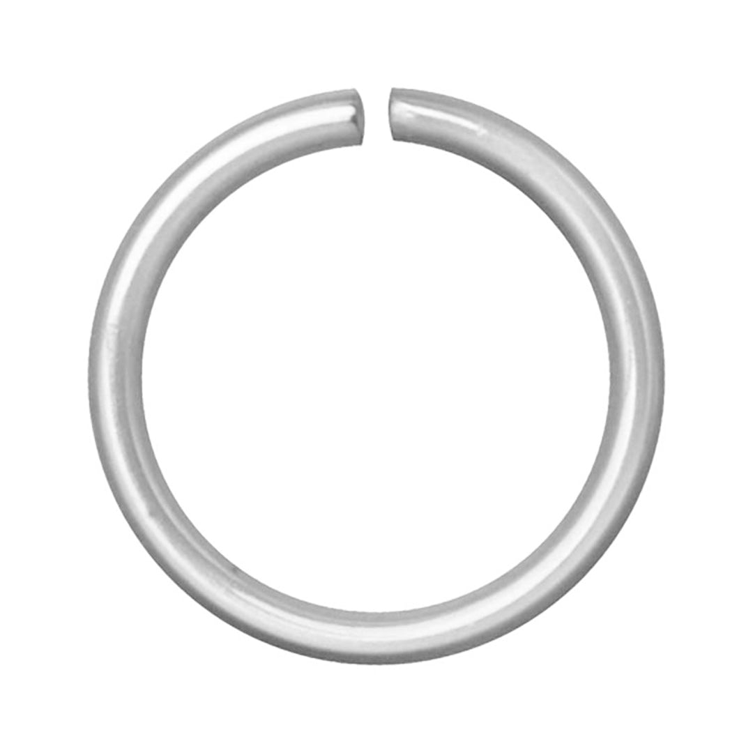 Continuous Ring 18 Gauge | 7mm Silver