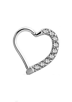 Crystal Hearts Daith Clicker