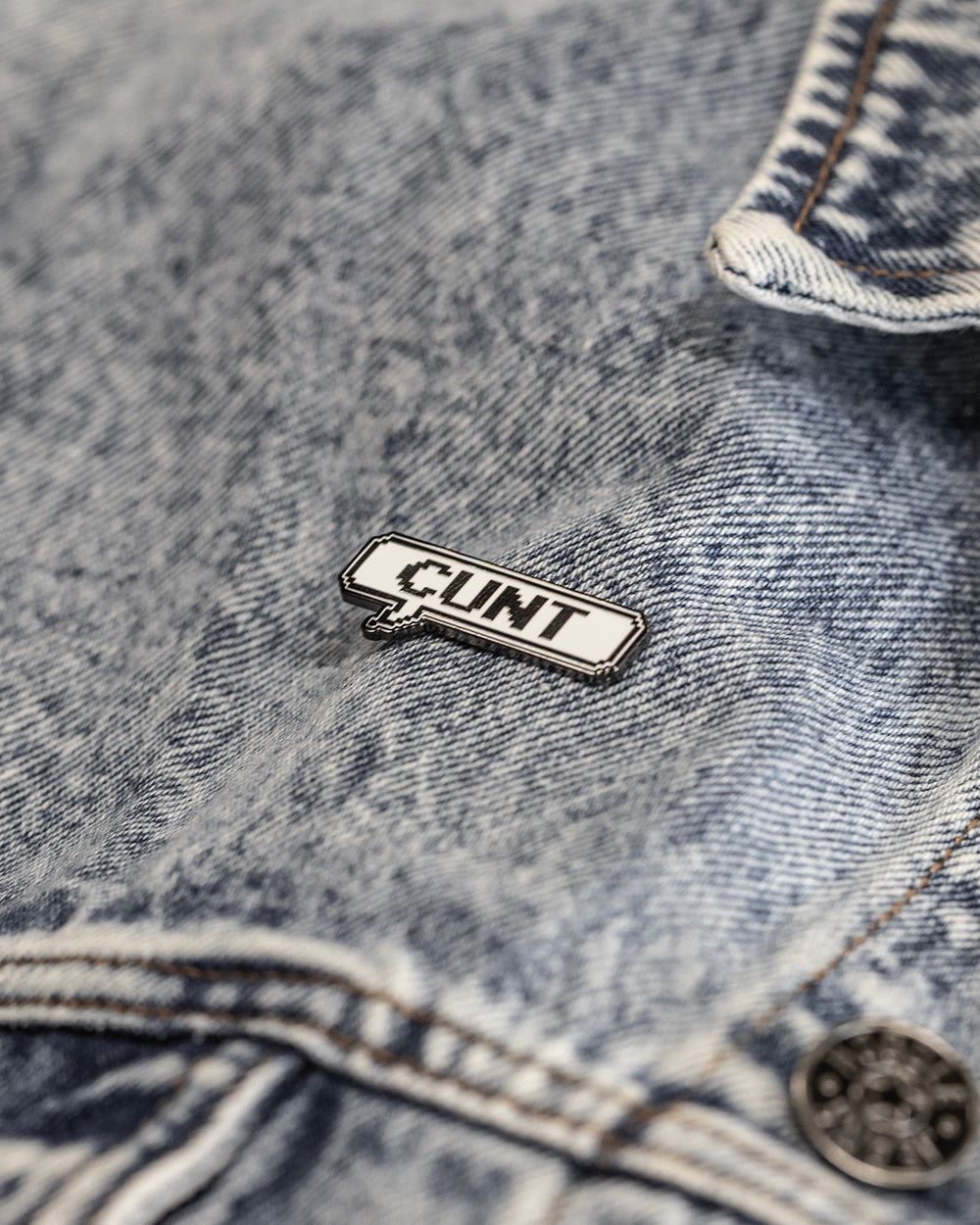 Digital C*Nt Enamel Pin