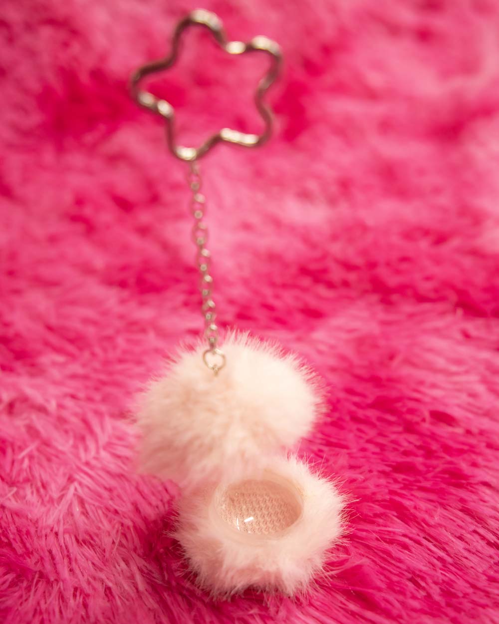 Furry Faux Keychain