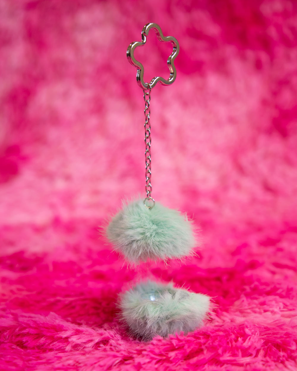 Furry Faux Keychain