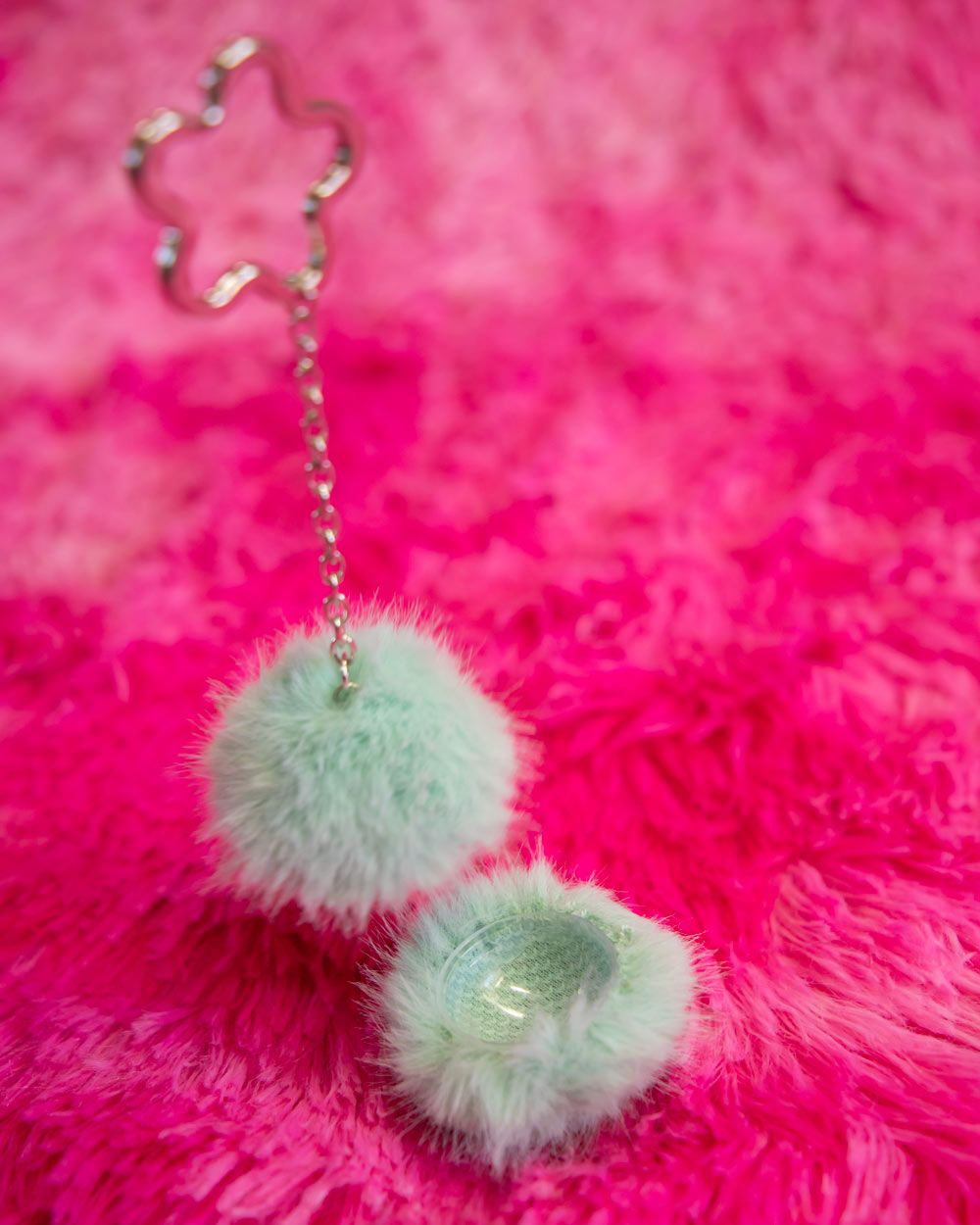 Furry Faux Keychain