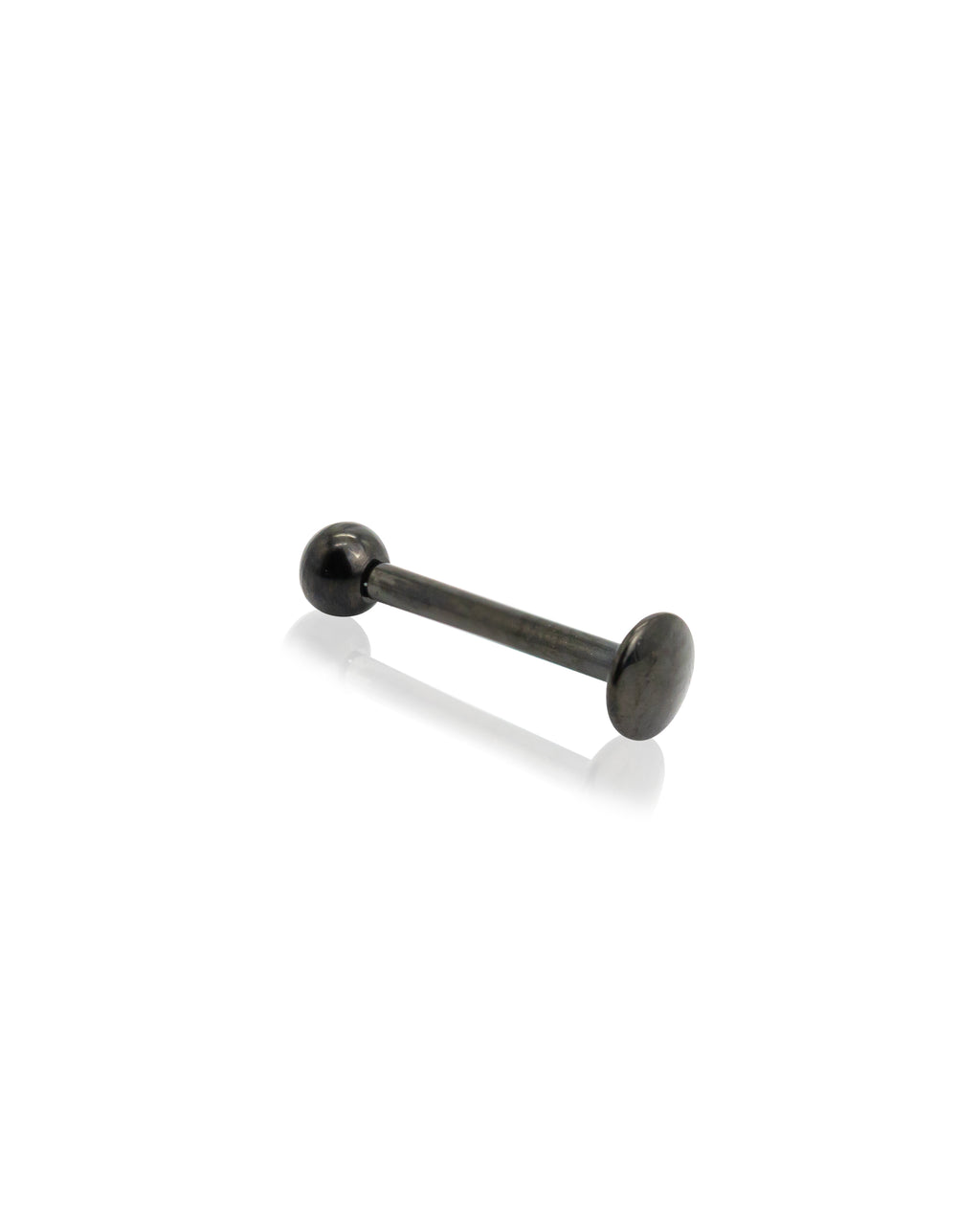 Darkness Bejewelled Surgical Steel Labret Bar