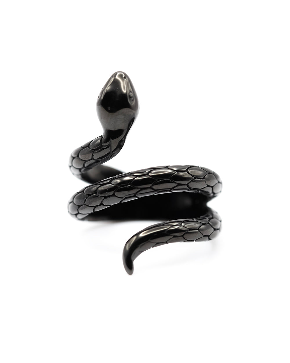 Black Snake Ring Jewellery