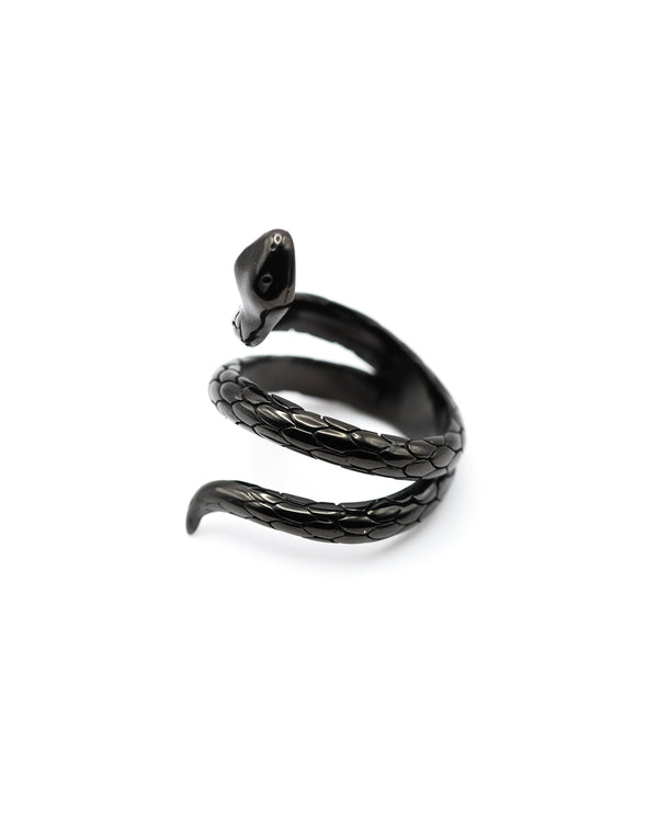 Black Snake Ring Jewellery