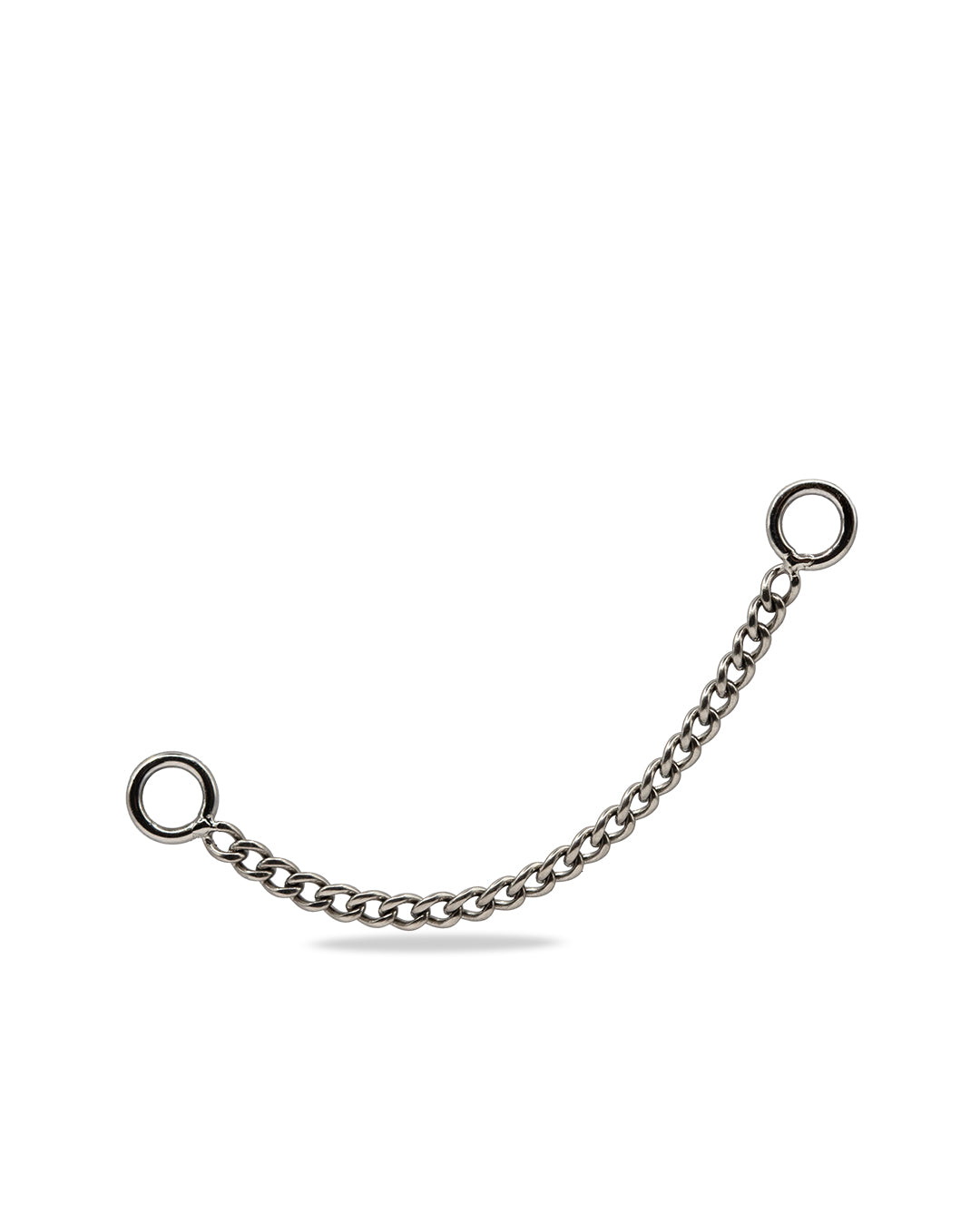 Silver Titanium Connector Chain