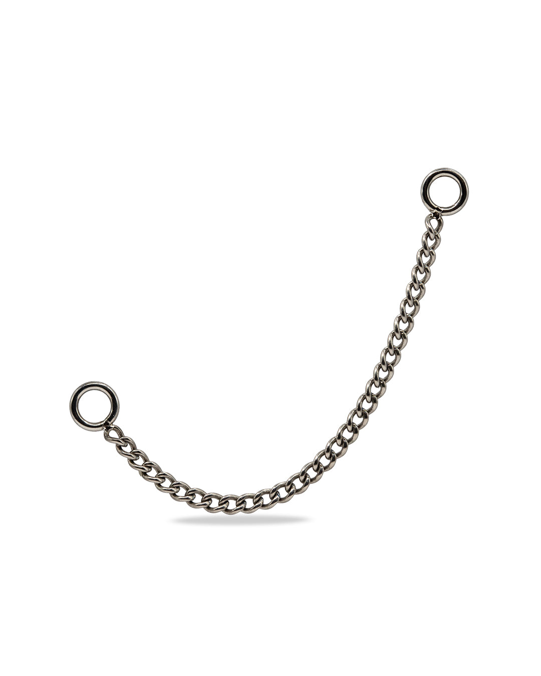 Silver Titanium Connector Chain