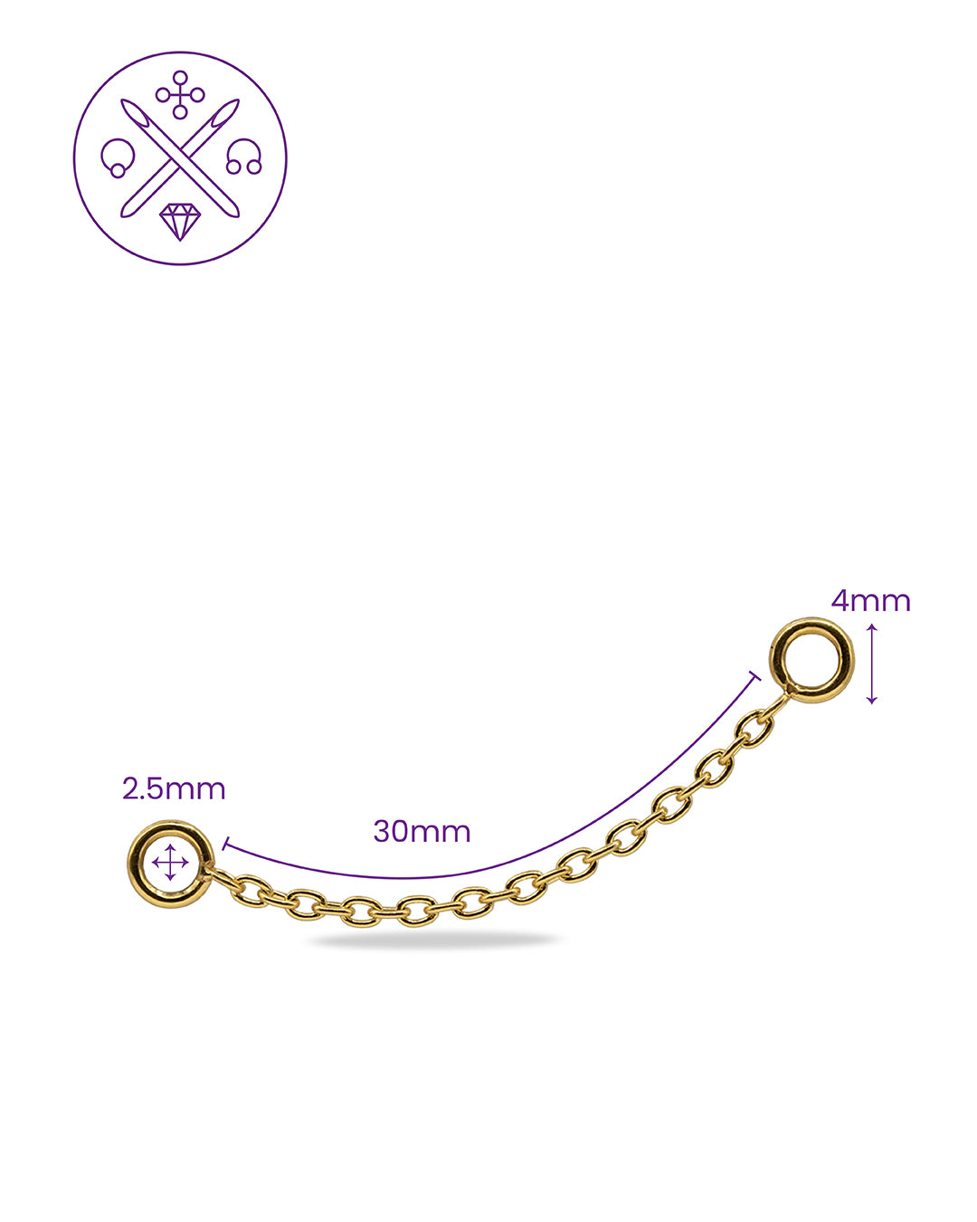 Gold Connector Chain
