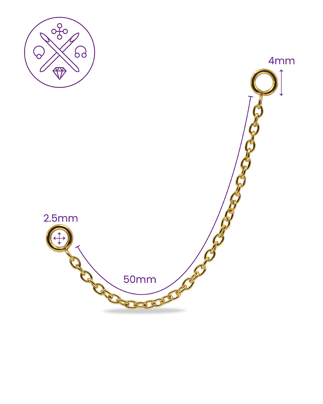 Gold Connector Chain