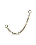 Zircon Gold Connector Chain