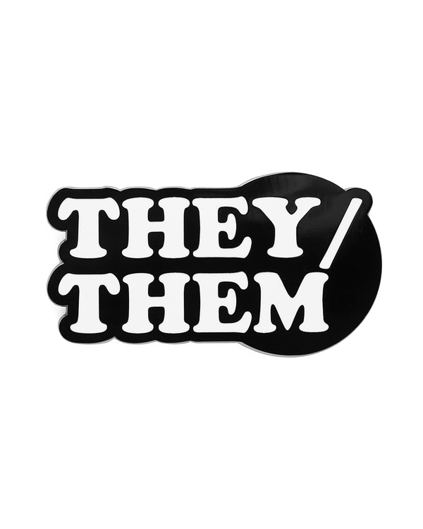 THEY / THEM - ENAMEL PIN