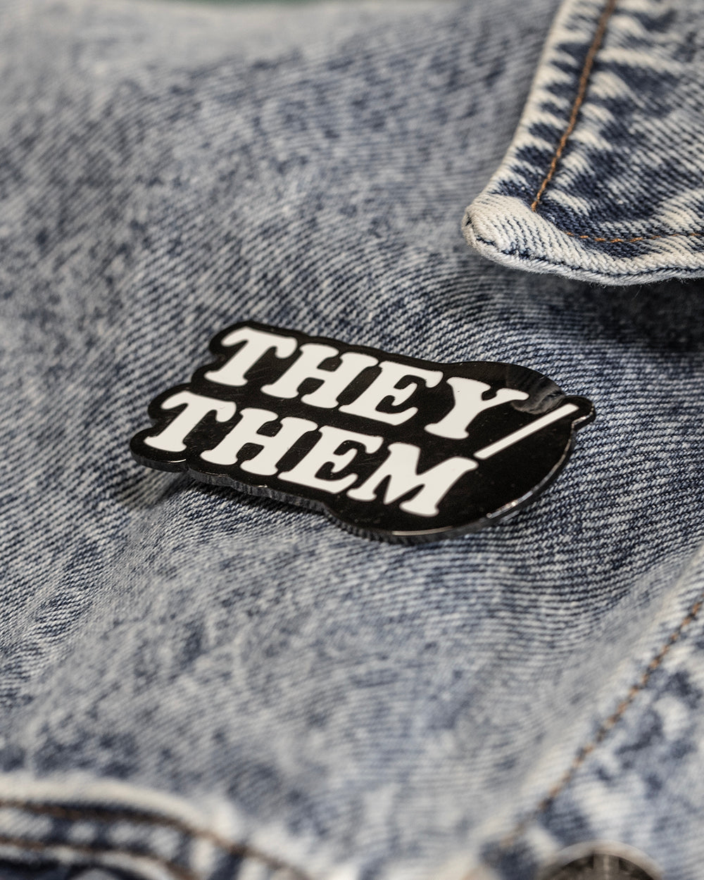 They / Them - Enamel Pin