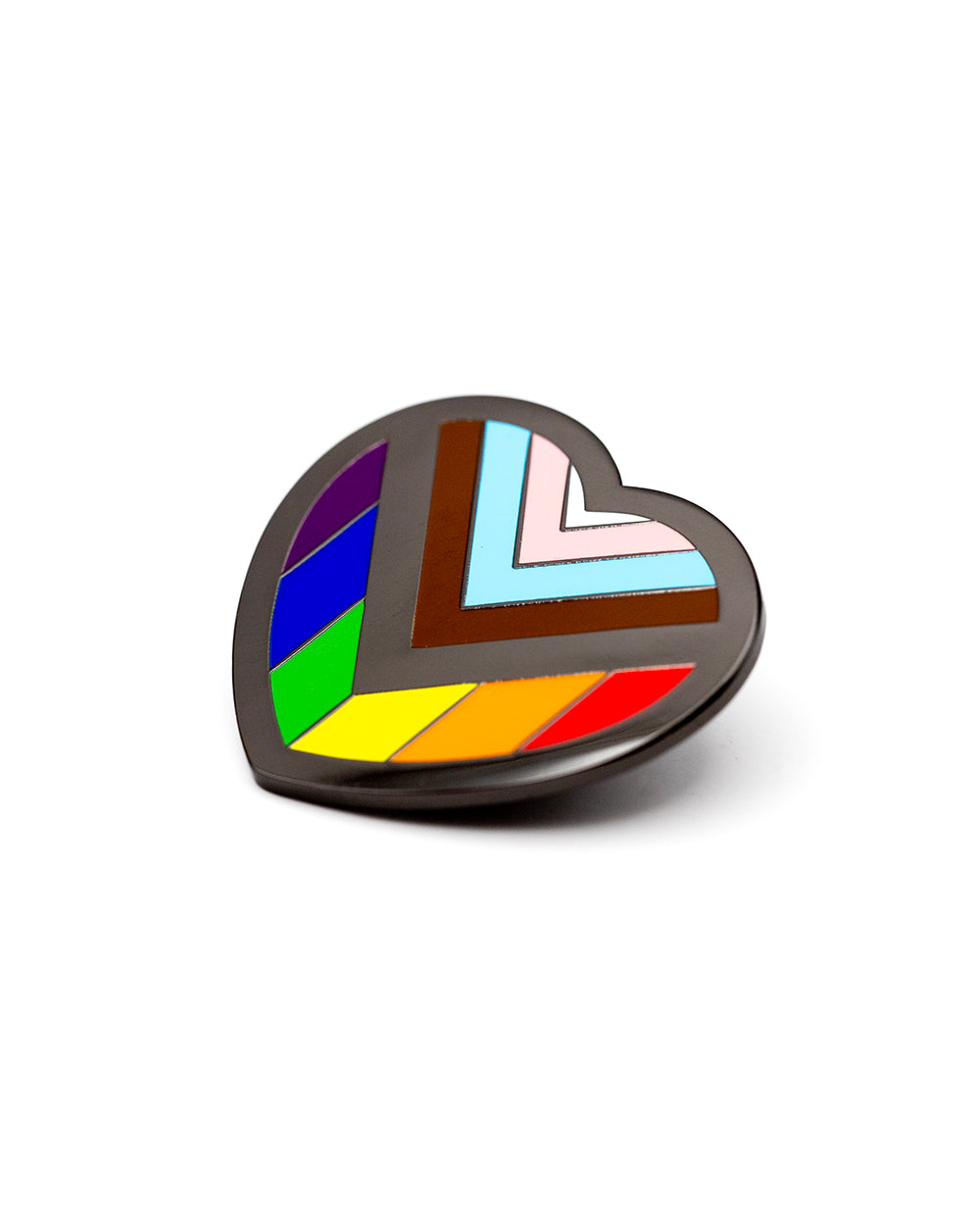 Pride Rainbow Heart - Enamel Pin