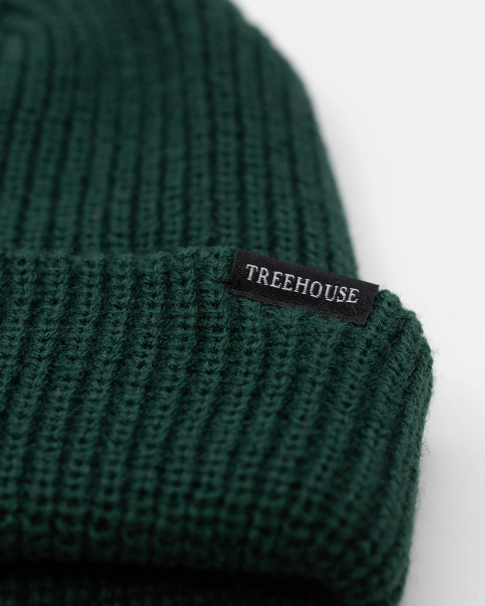 Treehouse Fisherman Shallow Fit Beanie - Forest Green