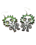 Beetlejuice Earrings