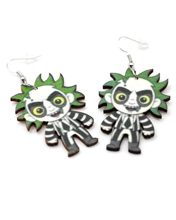 Beetlejuice Earrings