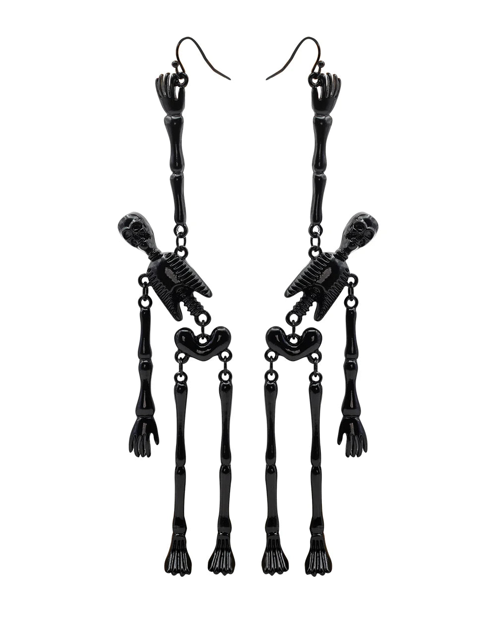 Dangle Skeleton Earrings