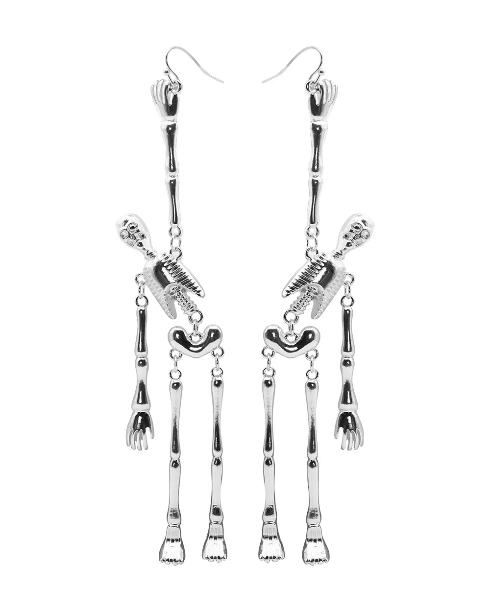 Dangle Skeleton Earrings