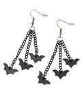 Bat Trio Earrings