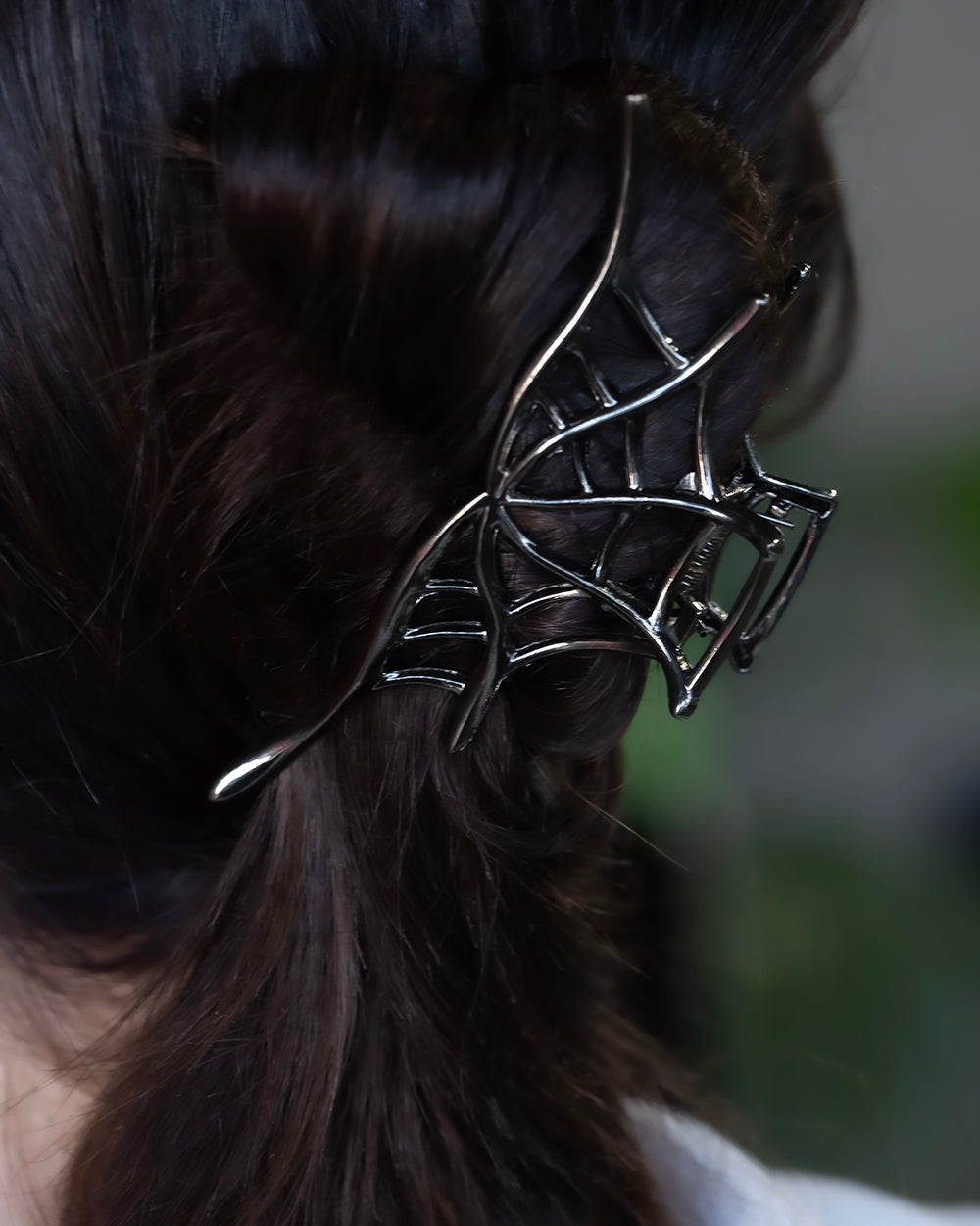 Spiderweb Hair Clip