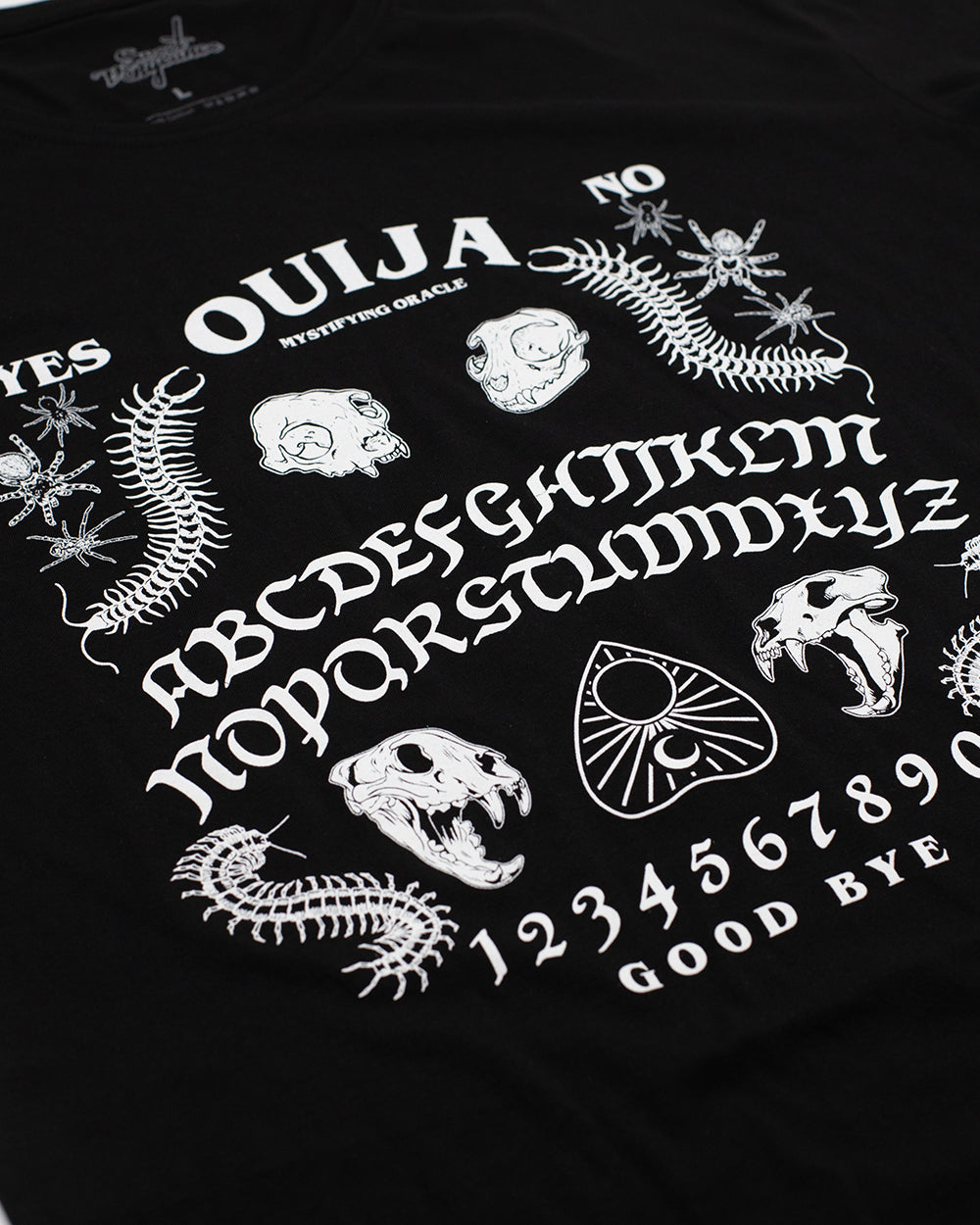 Ouija T-Shirt Dress Black