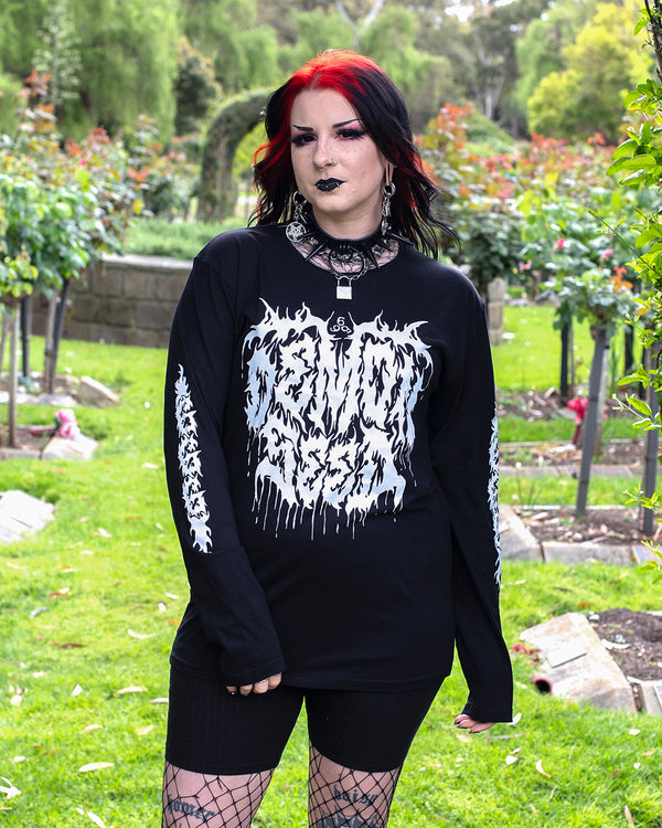 Demon Seed Long Sleeved T-Shirt Black