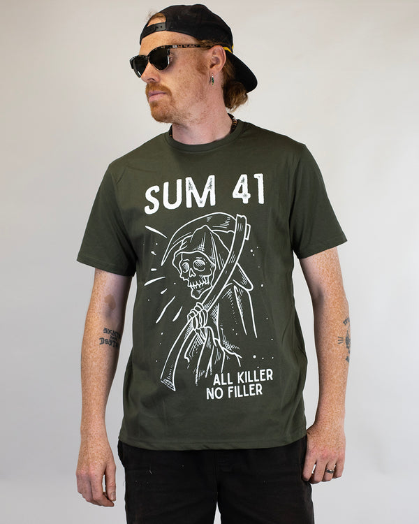 Sum 41 Reaper Army T-Shirt (Licensed Merch)