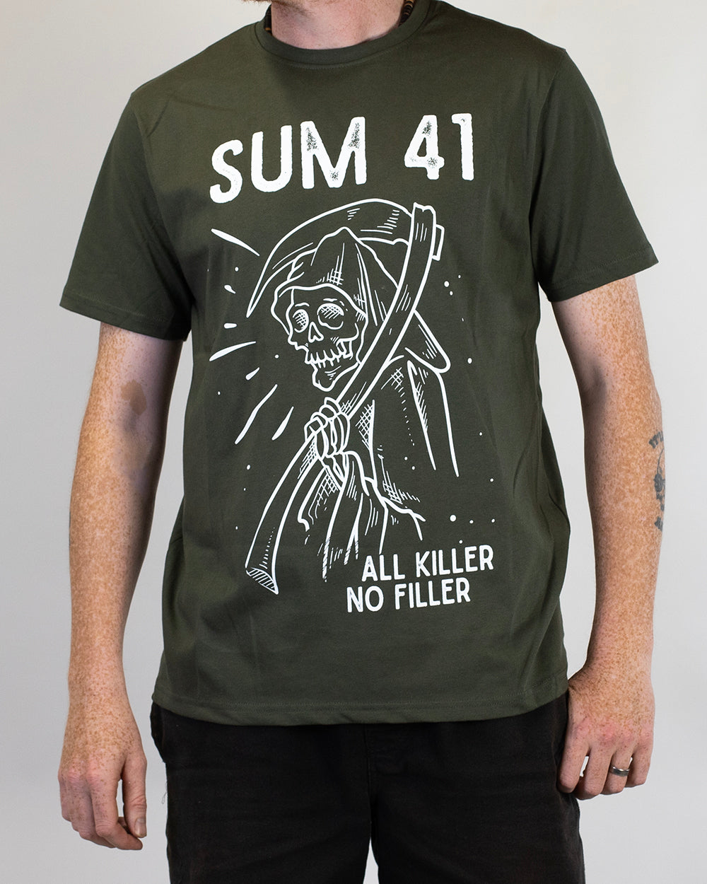 Sum 41 Reaper Army T-Shirt (Licensed Merch)