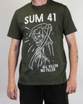 Sum 41 Reaper Army T-Shirt (Licensed Merch)