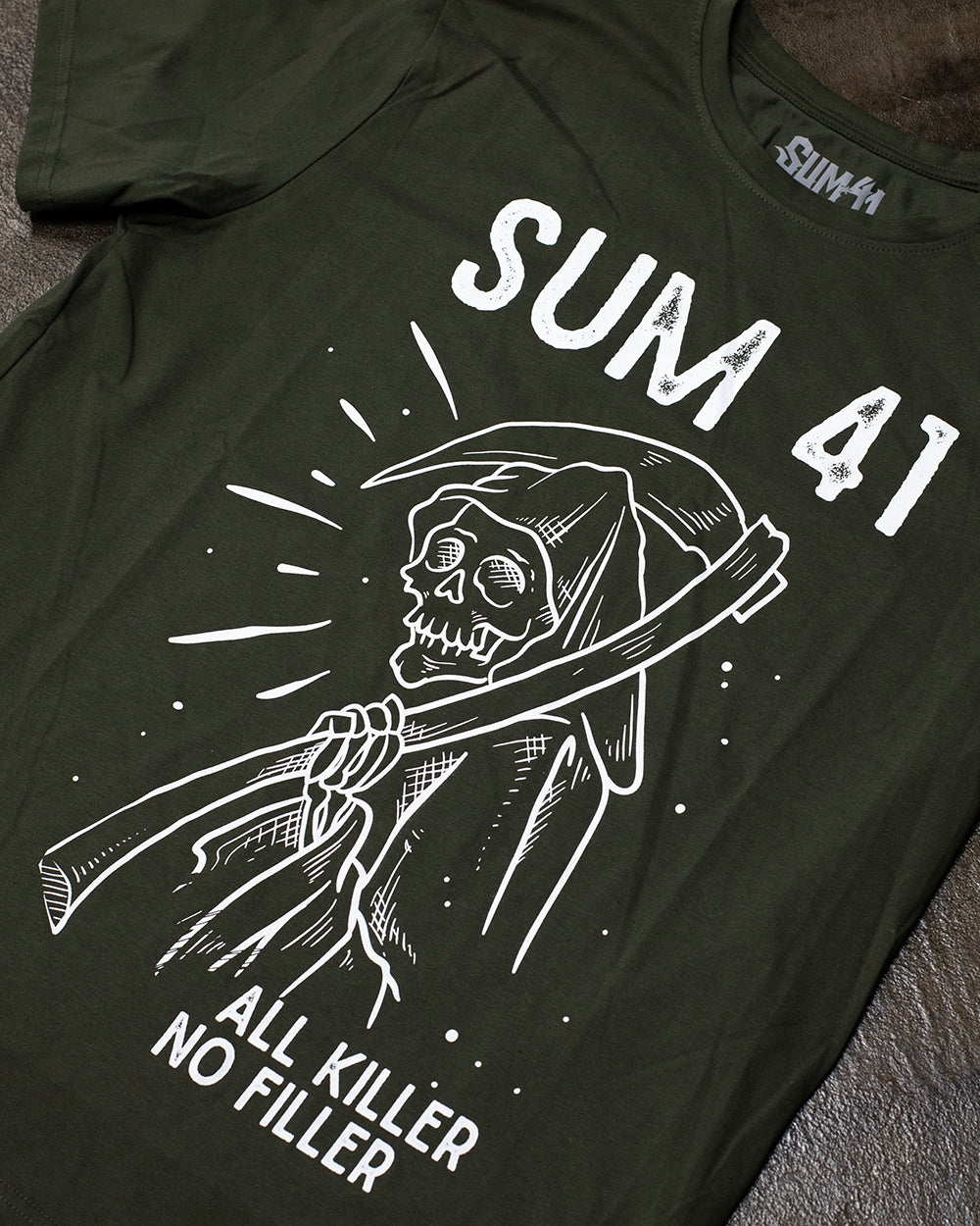 Sum 41 Reaper Army T-Shirt (Licensed Merch)