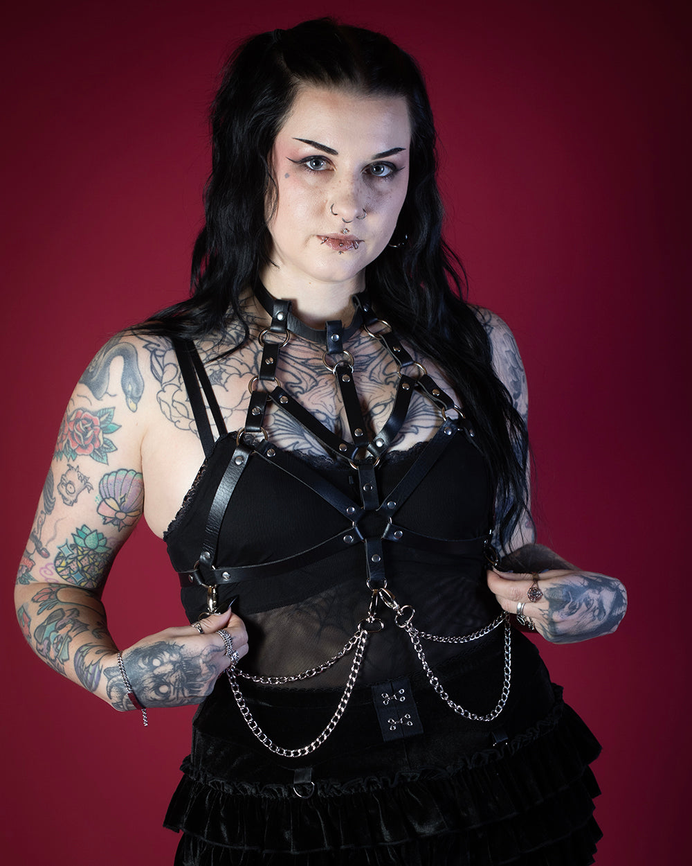 Sweet Vengeance 'Chain Breaker' Bra Harness
