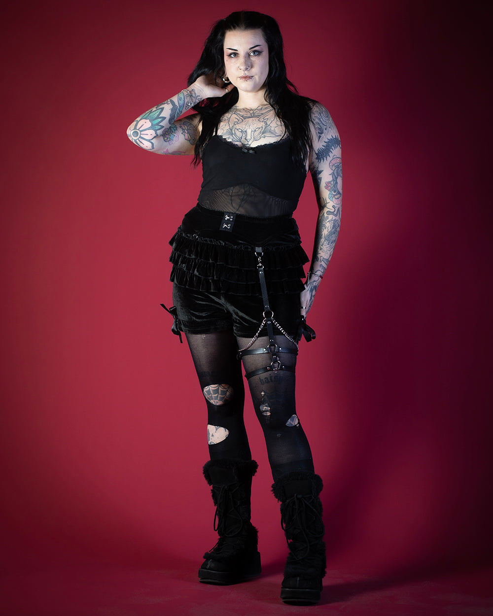 Sweet Vengeance 'Triple Threat' Leg Harness