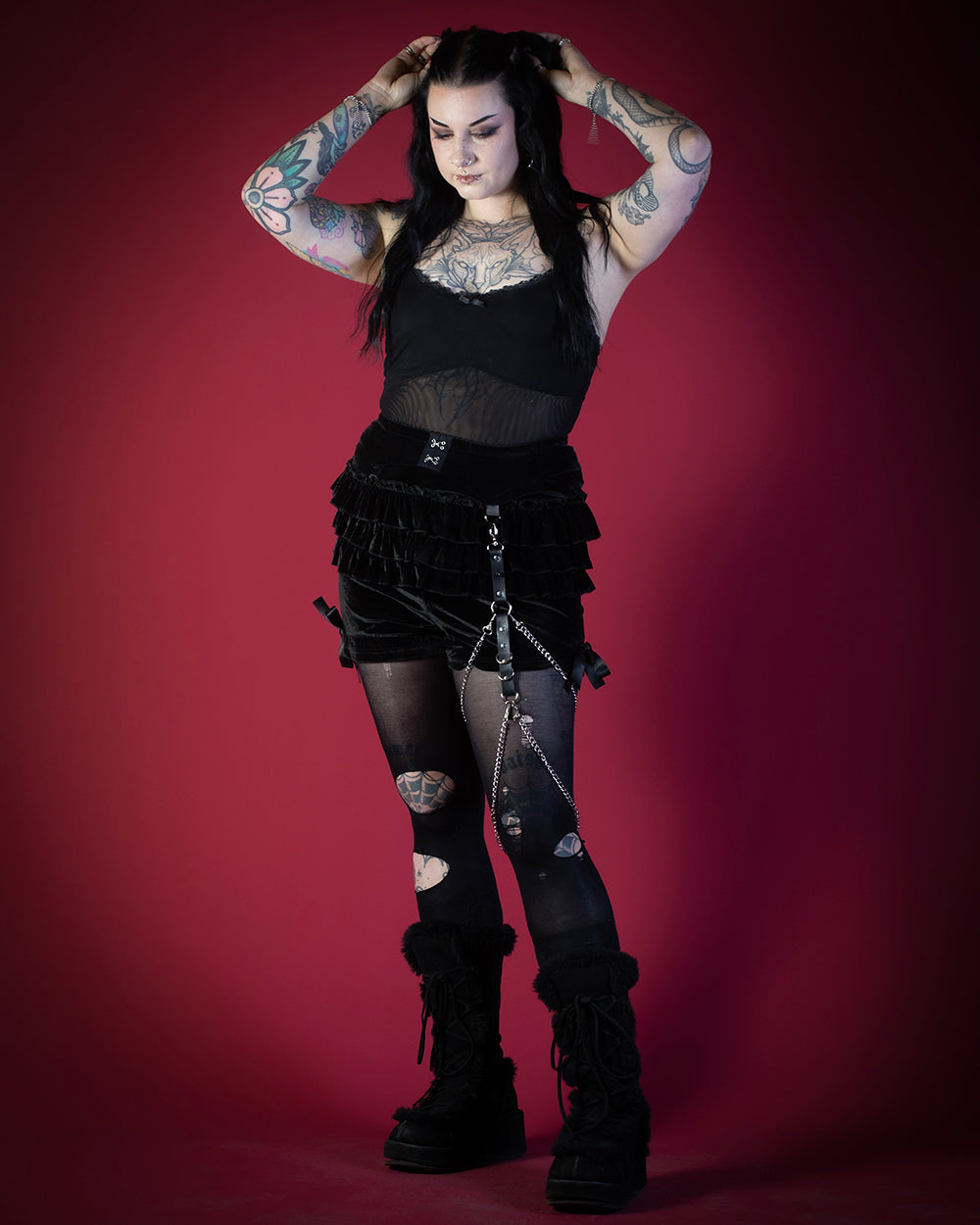 Sweet Vengeance 'Double Trouble' Leg Harness